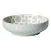 Xenos Sushi Servies|Tapasservies-Schaaltje Nori rond - lichtblauw/wit - ø12x3.5 cm