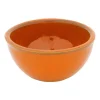 Xenos Schalen|Kommen-Schaaltje Selena - oranje - 8 cm