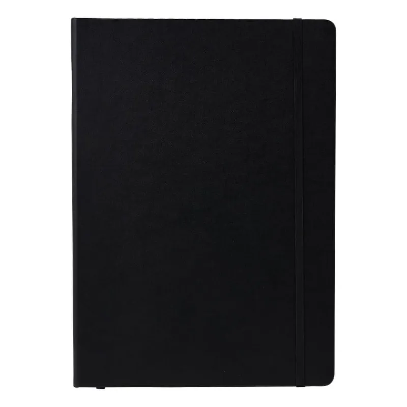 Xenos Kleurboeken-Schetsboek A4 - zwart - 80 vellen