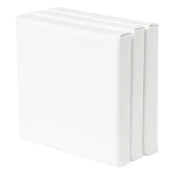 Xenos Schildersdoeken-Schildersdoek canvas - 10x10 cm - set van 3