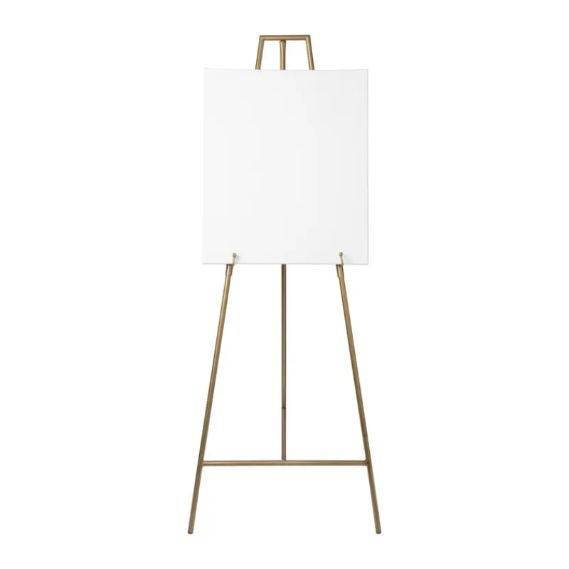 Xenos Schildersezels|Bruiloft-Schildersezel voor welkomstbord - goud - 146.7 cm