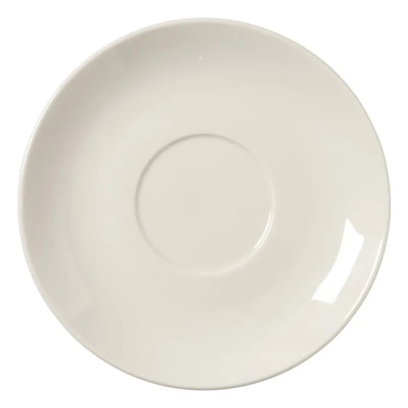 Xenos Thee Accessoires-Schotel voor koffiekopje - porselein - ø15x2 cm