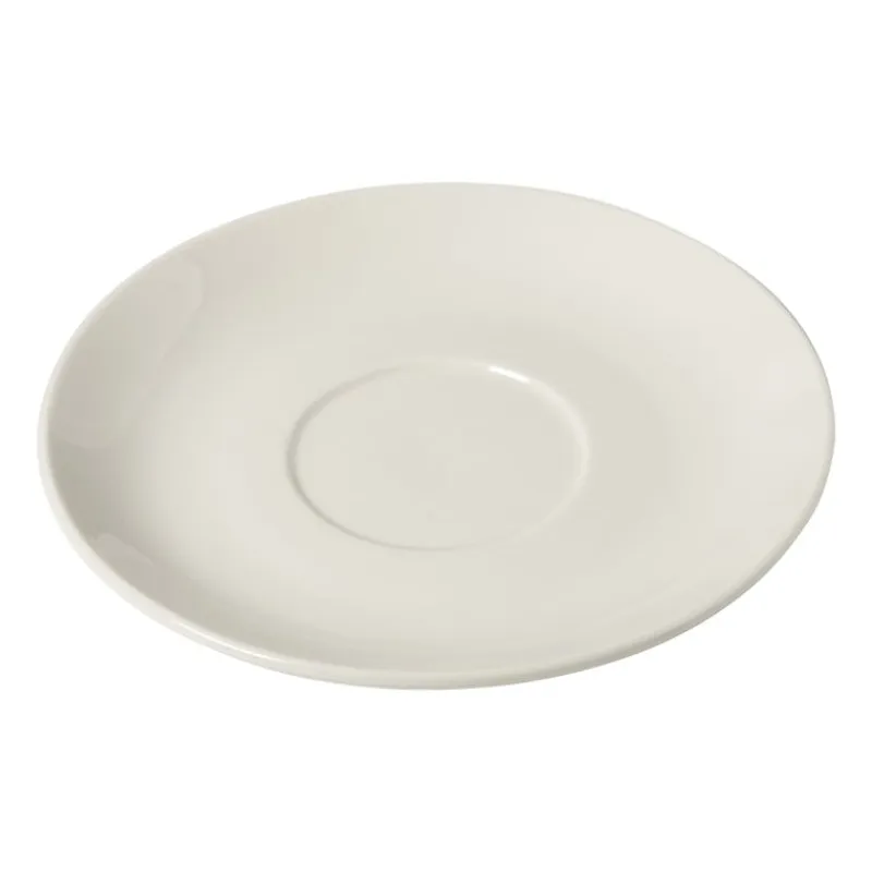 Xenos Thee Accessoires-Schotel voor koffiekopje - porselein - ø15x2 cm