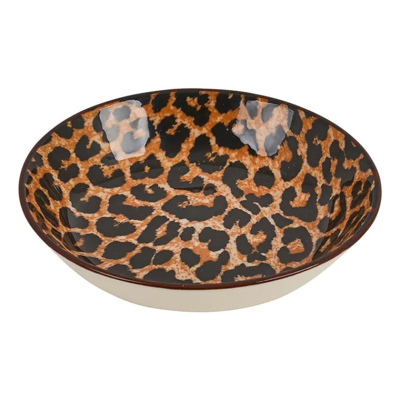 Xenos Thee Accessoires-Schoteltje zoe - panter - ø9.5 cm