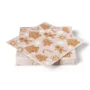 Xenos Kertservetten-Servet Cookies - grijs - 33x33 cm