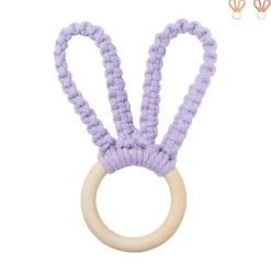 Xenos Servetten|Servetringen-Servetring konijn - diverse kleuren - ø6.5x15 cm