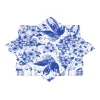 Xenos Papieren Servetten|Servetten-Servetten blauwe vogel - 33x33 cm - set van 20