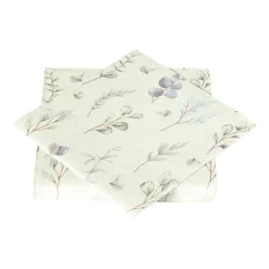 Xenos Papieren Servetten|Servetten-Servetten botanisch - 33x33 cm - set van 20