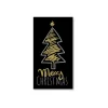 Xenos Kertservetten-Servetten merry christmas - set van 15 - 33x40 cm