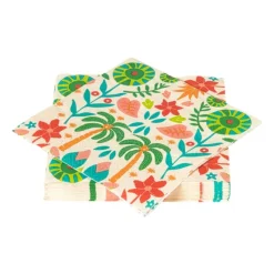 Xenos Papieren Servetten|Servetten-Servetten tropical - 33x33 cm - set van 20