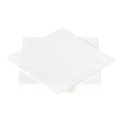Xenos Papieren Servetten|Servetten-Servetten wit - 33x33 cm - set van 20