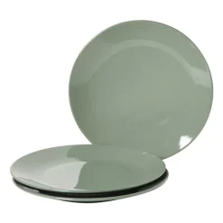 Xenos Serviessets|Kerstservies-Serviesset - groen - 16-delig - 4-persoons