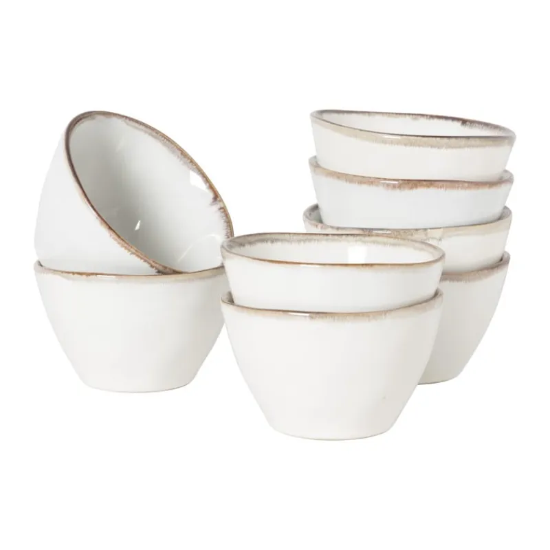 Xenos Serviessets-Serviesset Toscane - wit - 32-delig - 8 persoons