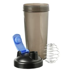 Xenos Drinkflessen-Shakebeker - 700 ml - zwart/blauw