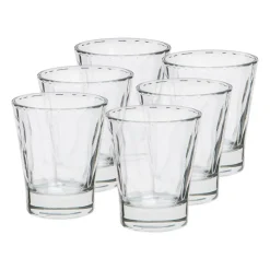 Xenos Shotglaasjes-Shotglas - diamond - 80 ml