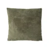 Xenos Kussens-Sierkussen blokje - groen - 45x45 cm
