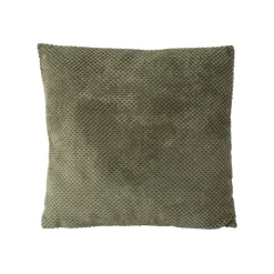 Xenos Kussens-Sierkussen blokje - groen - 45x45 cm