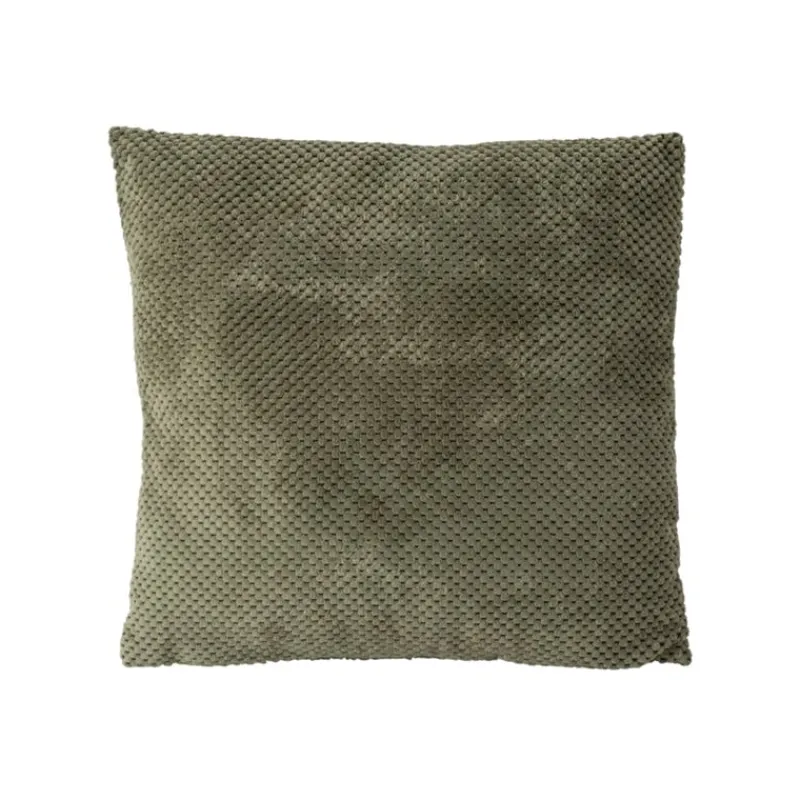 Xenos Kussens-Sierkussen blokje - groen - 45x45 cm