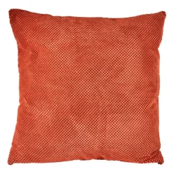 Xenos Kussens-Sierkussen blokje - terra - 60x60 cm