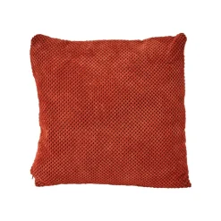 Xenos Kussens-Sierkussen blokje - terra - 45x45 cm