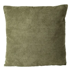 Xenos Kussens-Sierkussen blokje groen - 60x60 cm