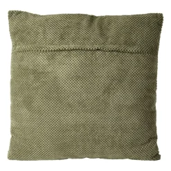 Xenos Kussens-Sierkussen blokje groen - 60x60 cm
