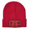 Xenos Winterartikelen-Ski muts - rood
