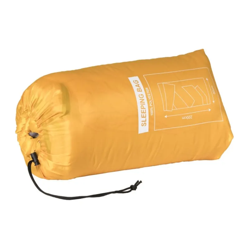 Xenos Slaapzakken-Slaapzak - oranje - polyester - 80x220 cm