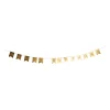 Xenos Vlaggenlijnen|Slingers-Slinger happy birthday - goud - 4 meter