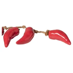 Xenos Keukengerei-Slinger met pepers - rood - 29 cm