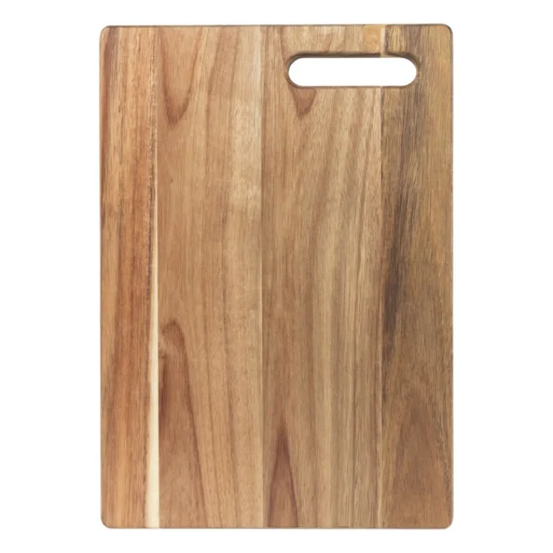 Xenos Snijplanken|Kerstcadeaus-Snijplank acacia - naturel - 40x28x1,5 cm