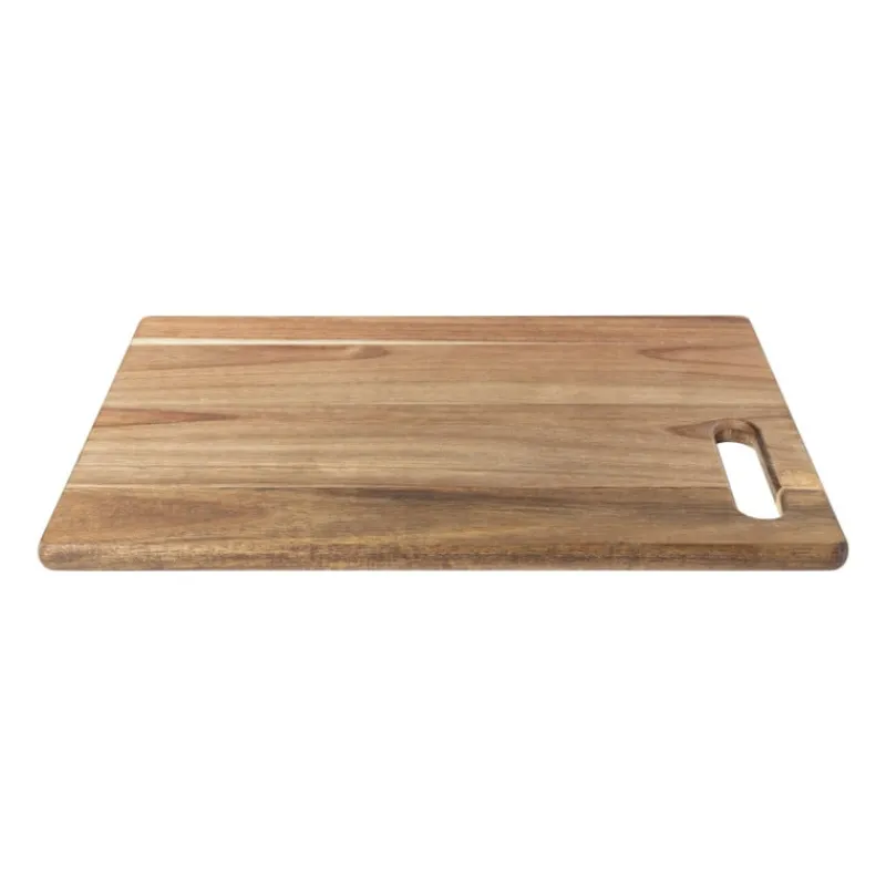 Xenos Snijplanken|Kerstcadeaus-Snijplank acacia - naturel - 40x28x1,5 cm