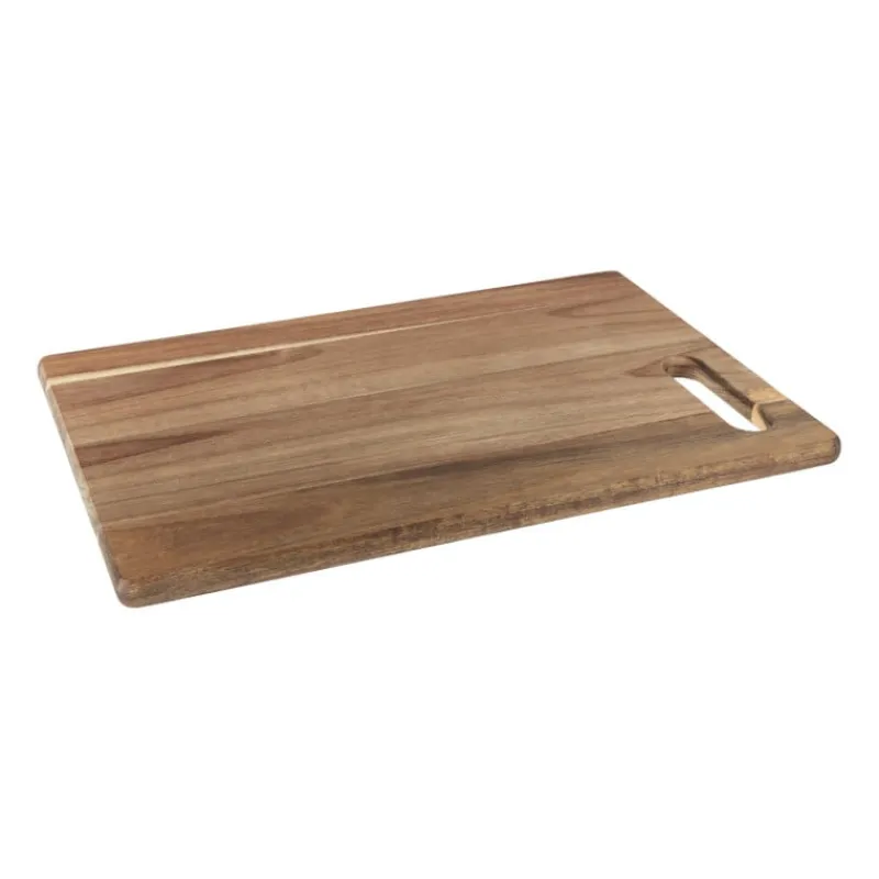 Xenos Snijplanken|Kerstcadeaus-Snijplank acacia - naturel - 40x28x1,5 cm