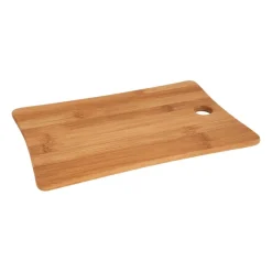 Xenos Snijplanken|Borrelplanken-Snijplank bamboe - maat M - 30.5x19 cm