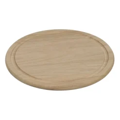 Xenos Snijplanken|Borrelplanken-Snijplank rond hout - 25 cm