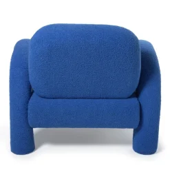 Xenos Fauteuils-Sofa Marilyn - blauw - 74x88x79 cm