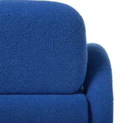 Xenos Fauteuils-Sofa Marilyn - blauw - 74x88x79 cm