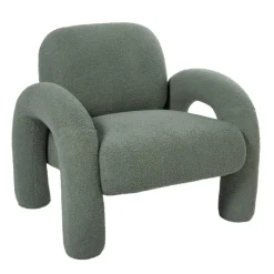 Xenos Fauteuils-Sofa Marilyn - groen - 74x88x79 cm