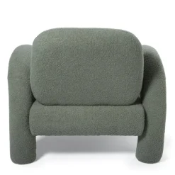 Xenos Fauteuils-Sofa Marilyn - groen - 74x88x79 cm