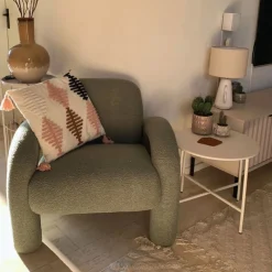 Xenos Fauteuils-Sofa Marilyn - groen - 74x88x79 cm