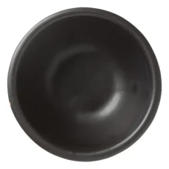 Xenos Tapasservies|Schalen-Soja schaaltje - zwart - ⌀8x4 cm