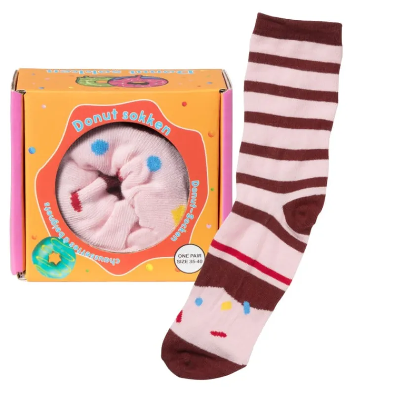 Xenos Huissokken|Kerstcadeaus-Sokken Donut - one size