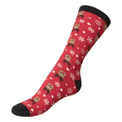 Xenos Kerstcadeaus-Sokken rendier - maat 38/41