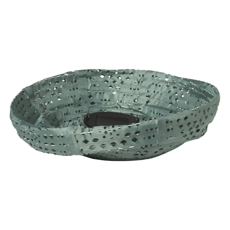 Xenos Lampionnen|Solar Verlichting-Solar barok lampion - groen - ø28x25 cm