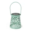 Xenos Solar Verlichting-Solar hanglampje - groen - ø9x10 cm