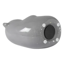 Xenos Kerstcadeaus-Spaarpot luiaard - bruin/wit - 14.5x8.5x11 cm