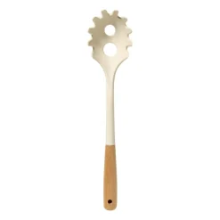Xenos Keukengerei-Spaghetti lepel - wit - 34 cm