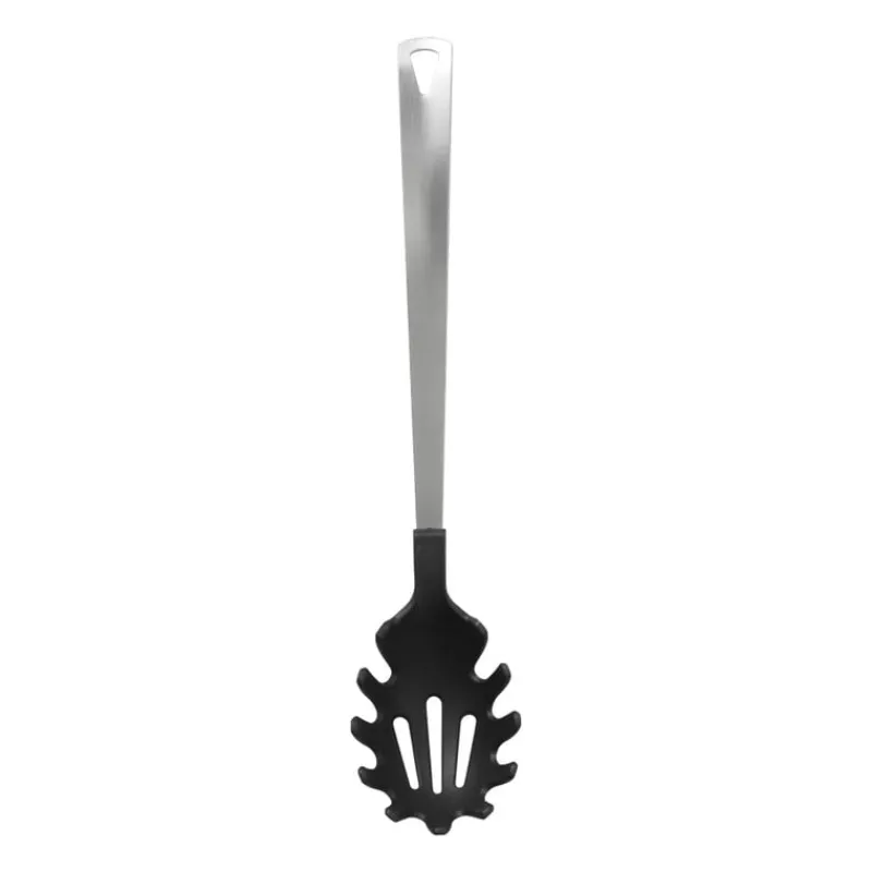 Xenos Keukengerei-Spaghettilepel London - zilverkleurig - 34 cm
