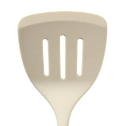 Xenos Keukengerei-Spatel met gleuf - wit - 34 cm