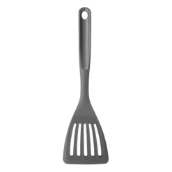 Xenos Keukengerei-Spatel met sleuf - bio nylon - 29.5 cm